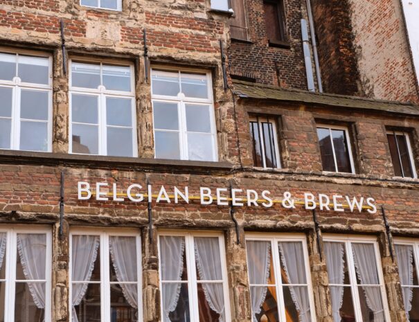 Belgium Beers Shop in Antwerp during our Beer Tour in Antwerp